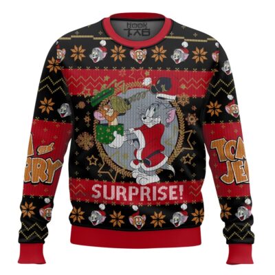 Tom and Jerry Ugly Sweater