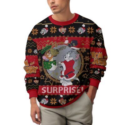 Tom and Jerry Ugly Sweater