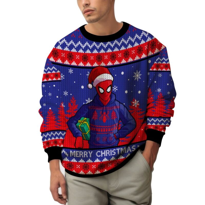 Merry Christmas Spider-man Ugly Sweater