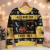 All I Want For Christmas Harry Potter Ugly Sweater