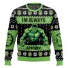 I'm Always Angry Hulk Ugly Sweater