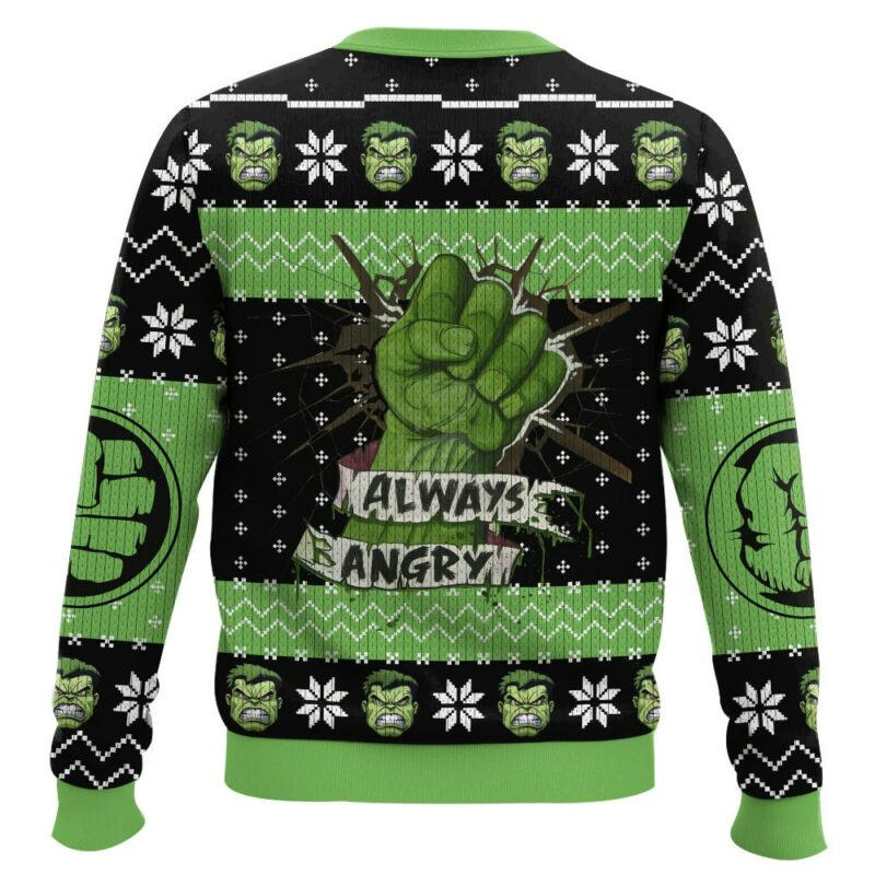 I'm Always Angry Hulk Ugly Sweater