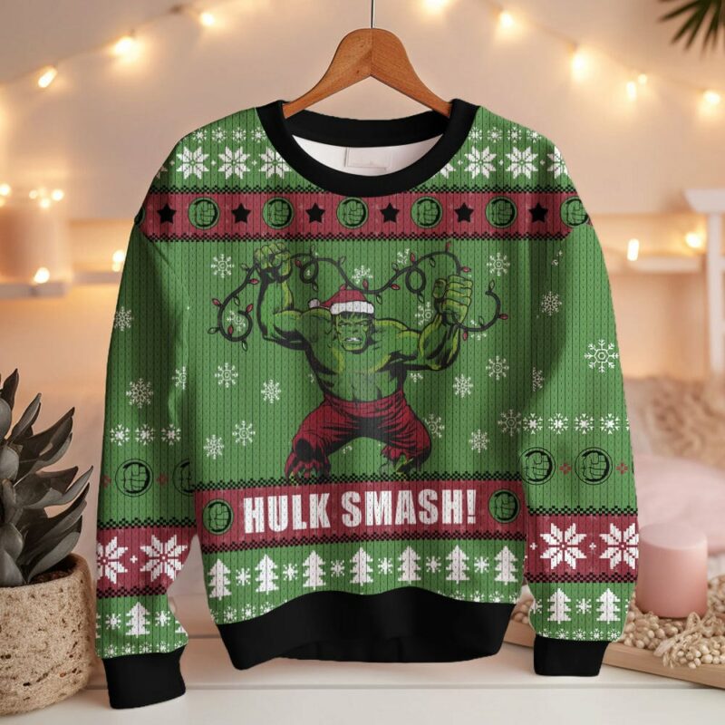 Hulk Smash! Ugly Sweater