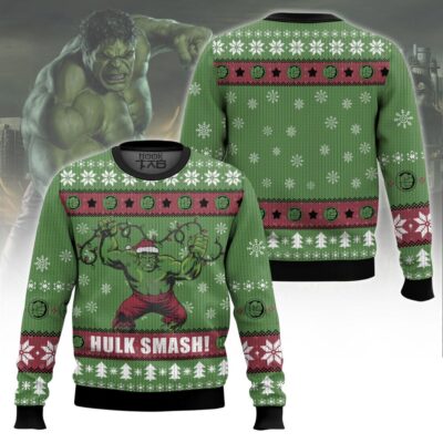 Hulk Smash! Ugly Sweater