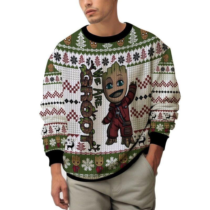 We are Groot Ugly Sweater