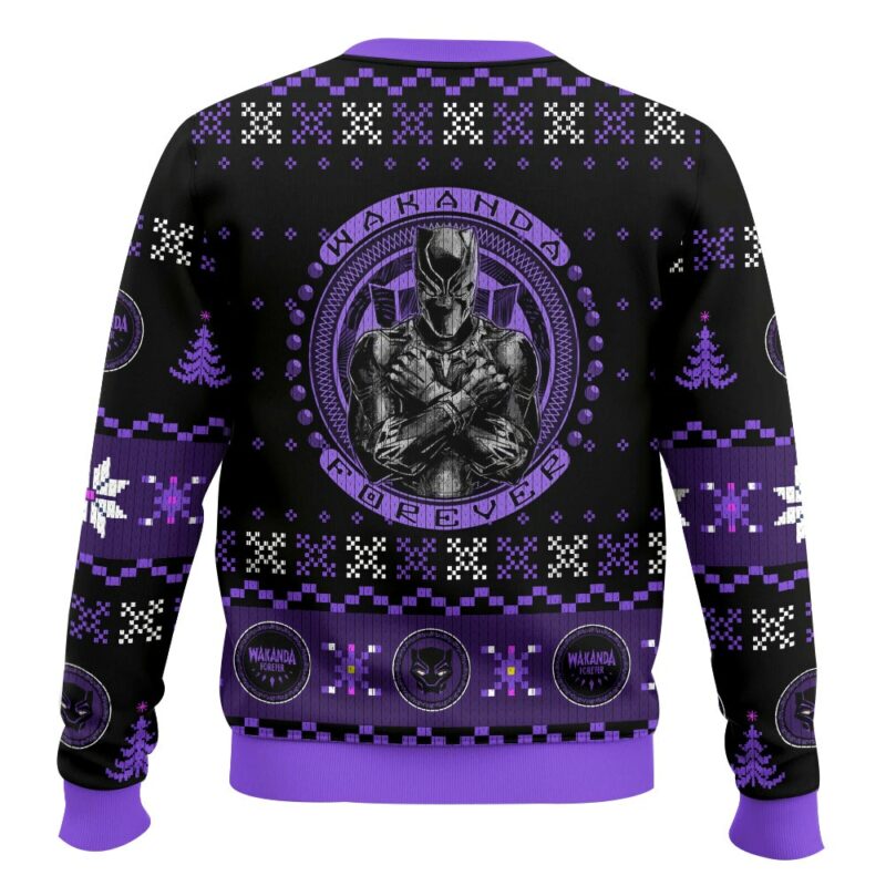 Wakanda Forever! Black Panther Ugly Sweater