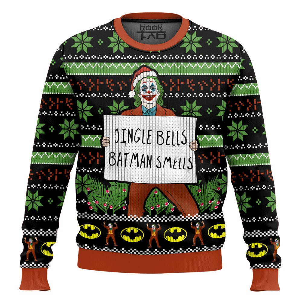 The Joker Jingle Bells Batman Smells Ugly Sweater