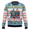 Superman And Batman Ugly Sweater