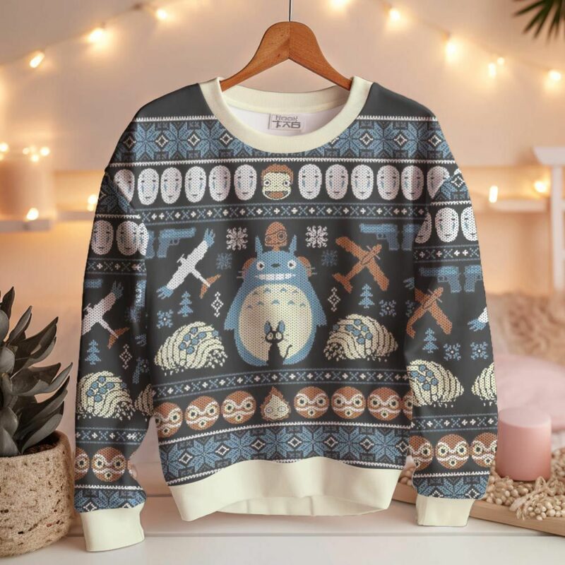 Spirited Away Studio Ghibli Ugly Sweater