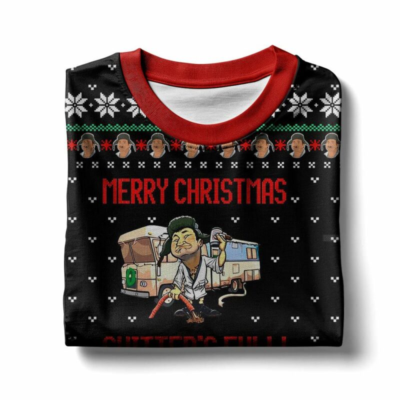 Cousin Eddie Merry Christmas Shitters Full National Lampoon's Vacation Ugly Sweater