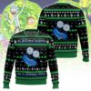 I Turned Myself Into A Sweater Morty I'm Sweater Rick Rick & Morty Ugly Sweater