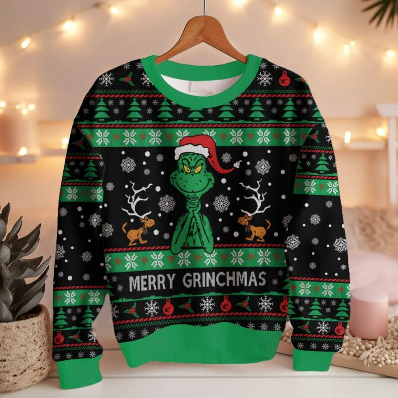 Merry Grinchmas Ugly Sweater Ugly Sweater