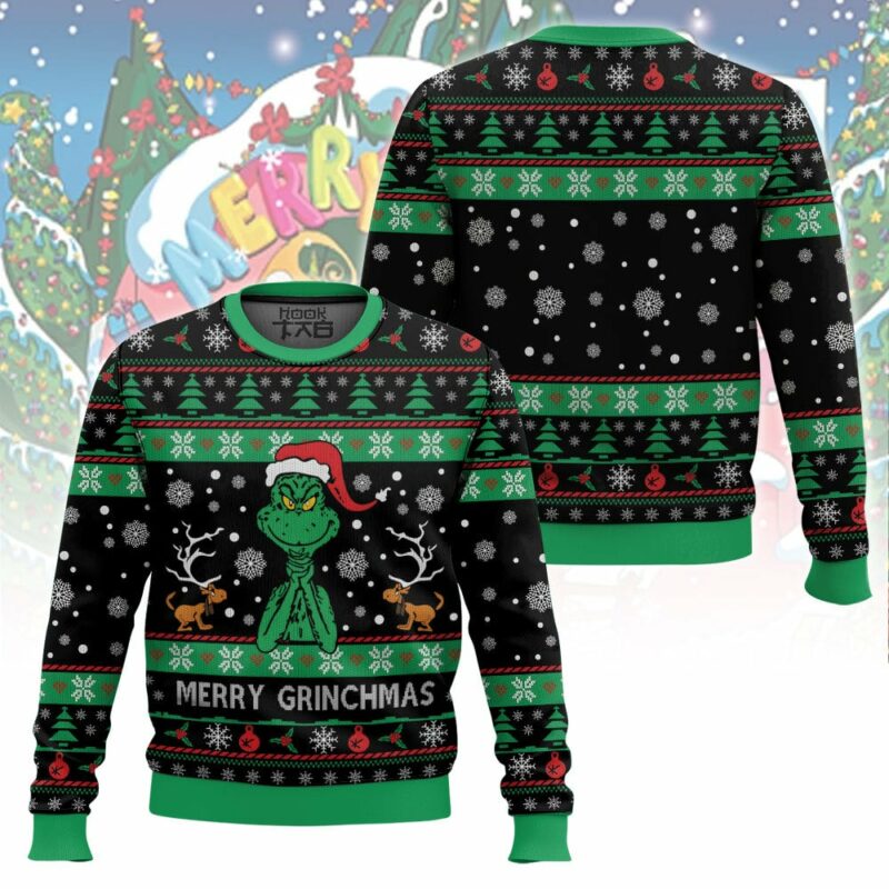 Merry Grinchmas Ugly Sweater Ugly Sweater