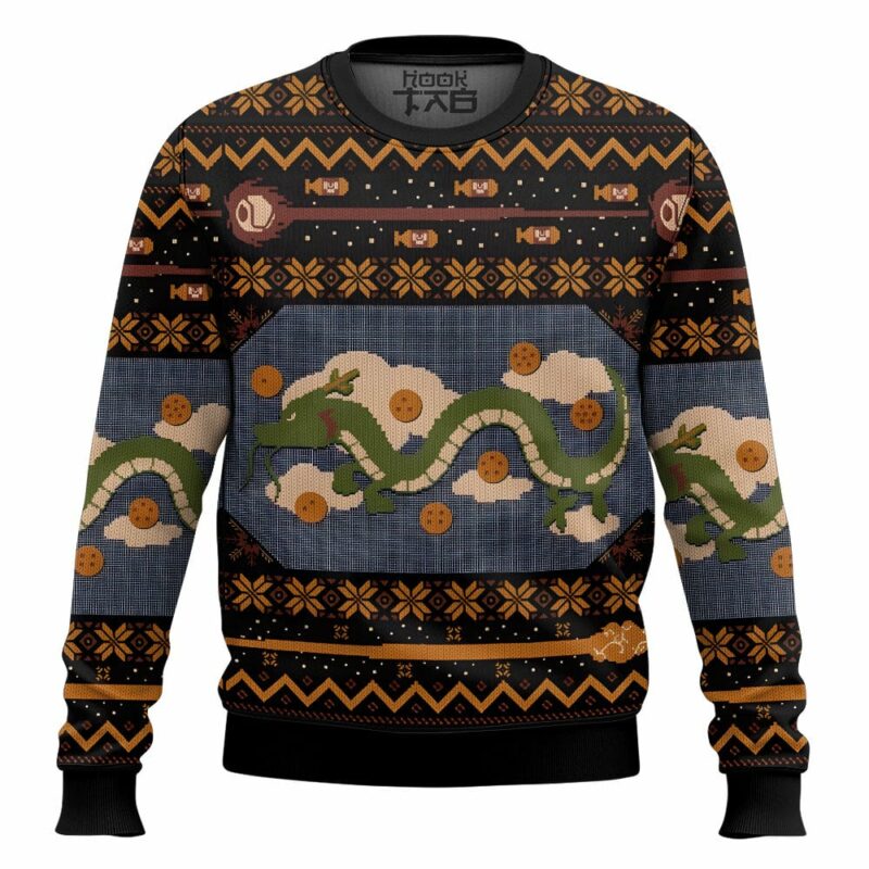 Kamehameha Dragon Ball Ugly Sweater