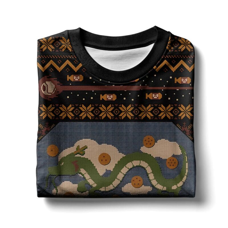 Kamehameha Dragon Ball Ugly Sweater