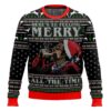 Here’s To Feeling Merry All The Time Cosmo Kramer Seinfeld Ugly Sweater