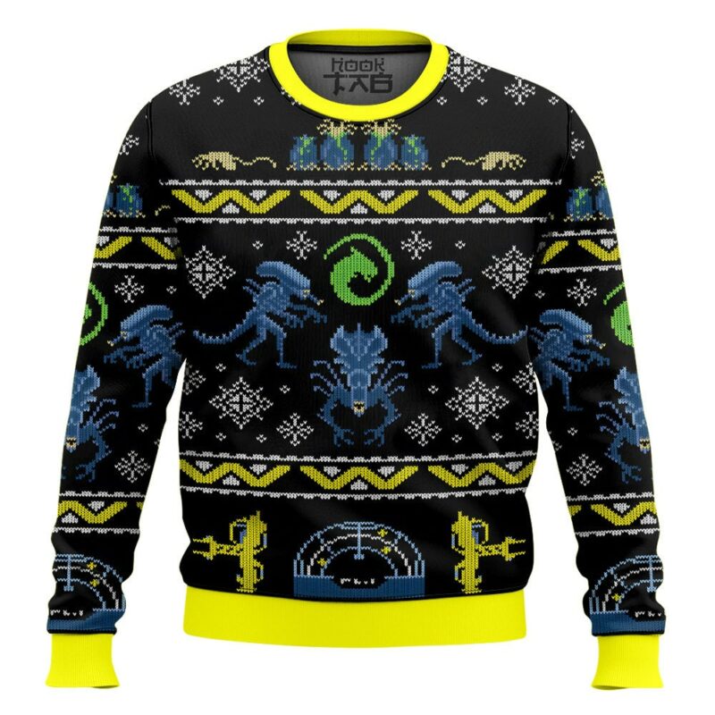 Xenomorphs Alien Ugly Sweater