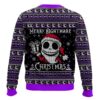 Merry Nightmare Christmas The Nightmare Before Christmas Ugly Sweater