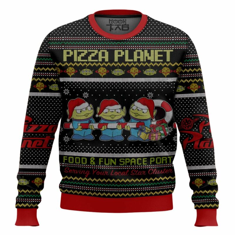 Pizza Planet Toy Story Ugly Sweater