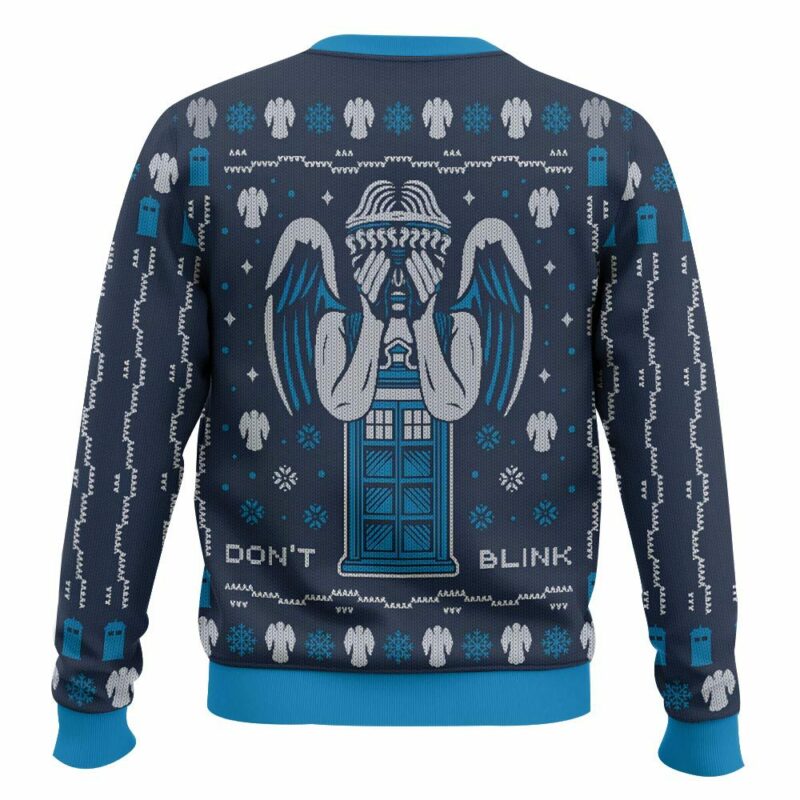 Don't Blink Doctor Who Ugly Sweater