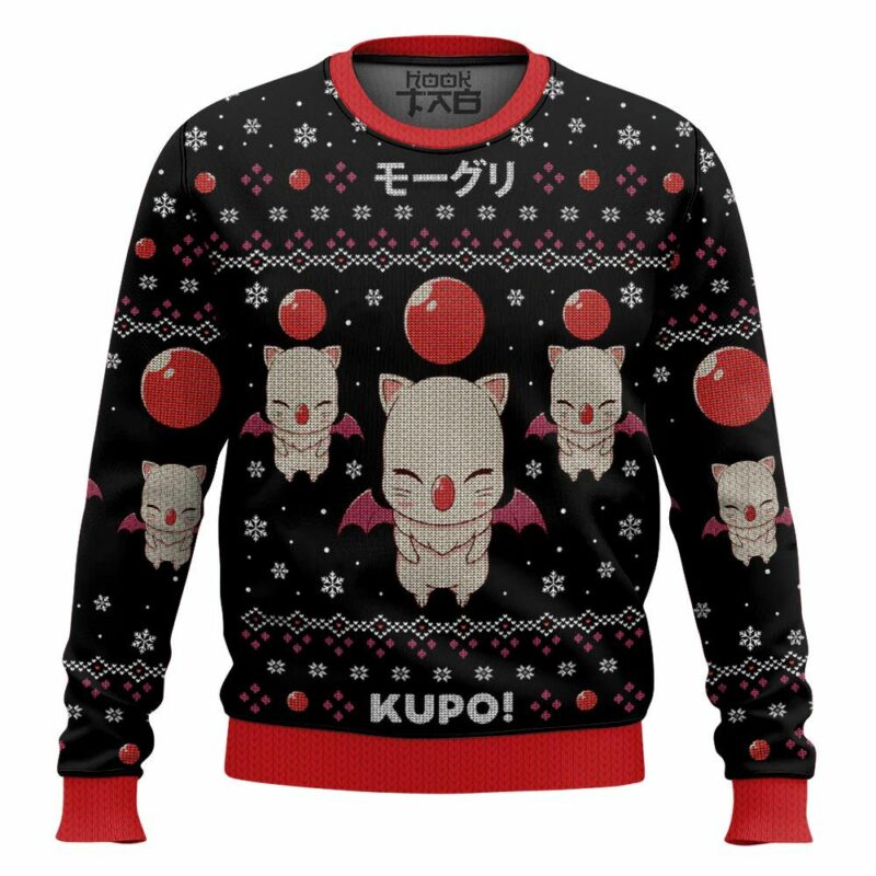 Kupo! Moogle Final Fantasy Ugly Sweater