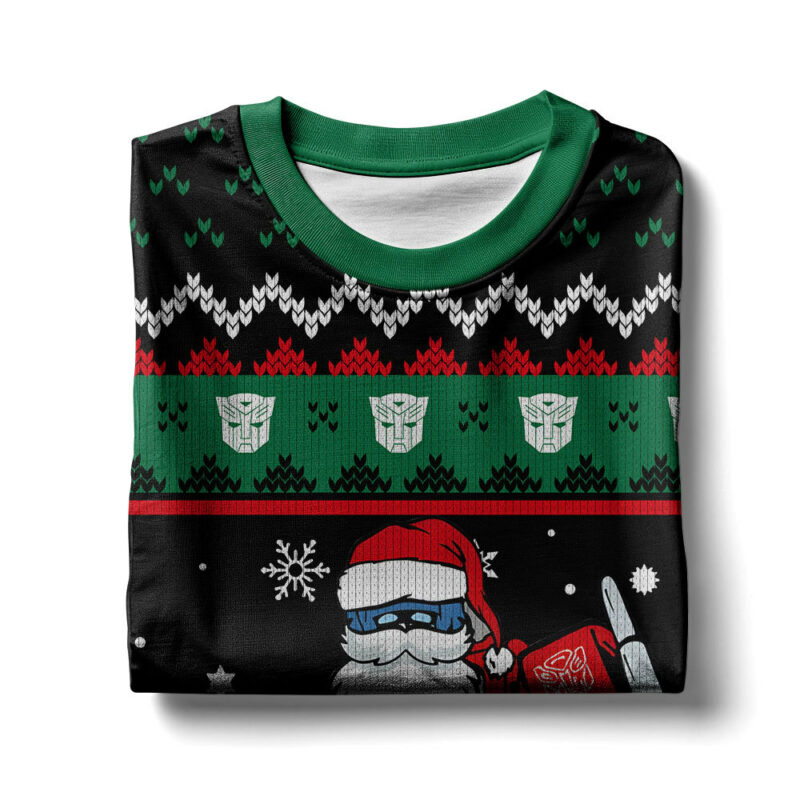 Optimus Prime -Transformers Ugly Sweater