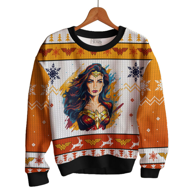 Wonder Woman Ugly Sweater