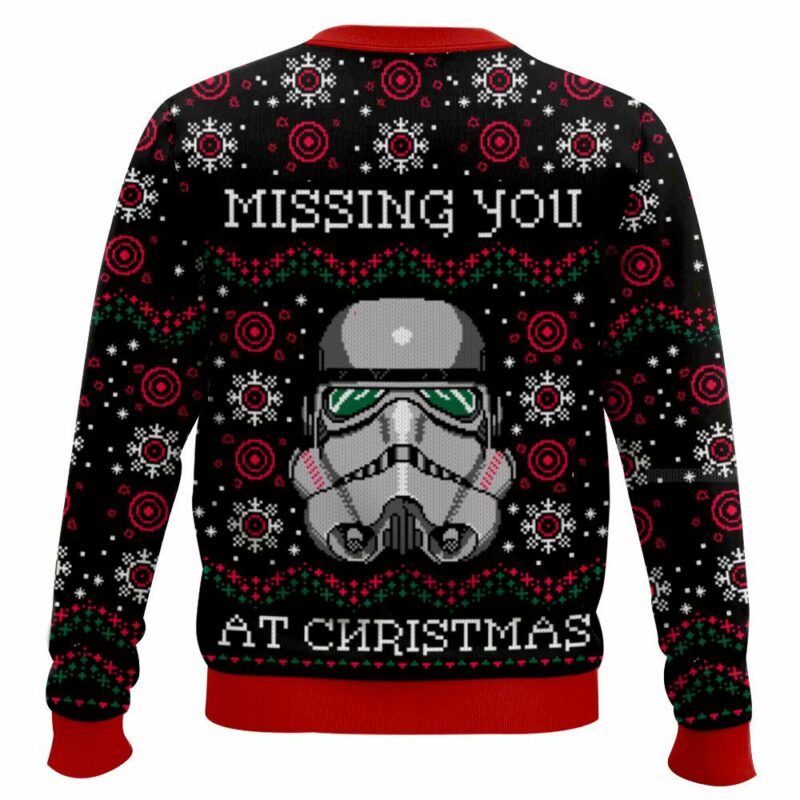 Missing You At Christmas Star Wars Ugly Sweater