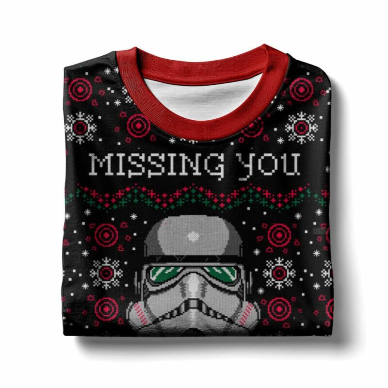 Missing You At Christmas Star Wars Ugly Sweater