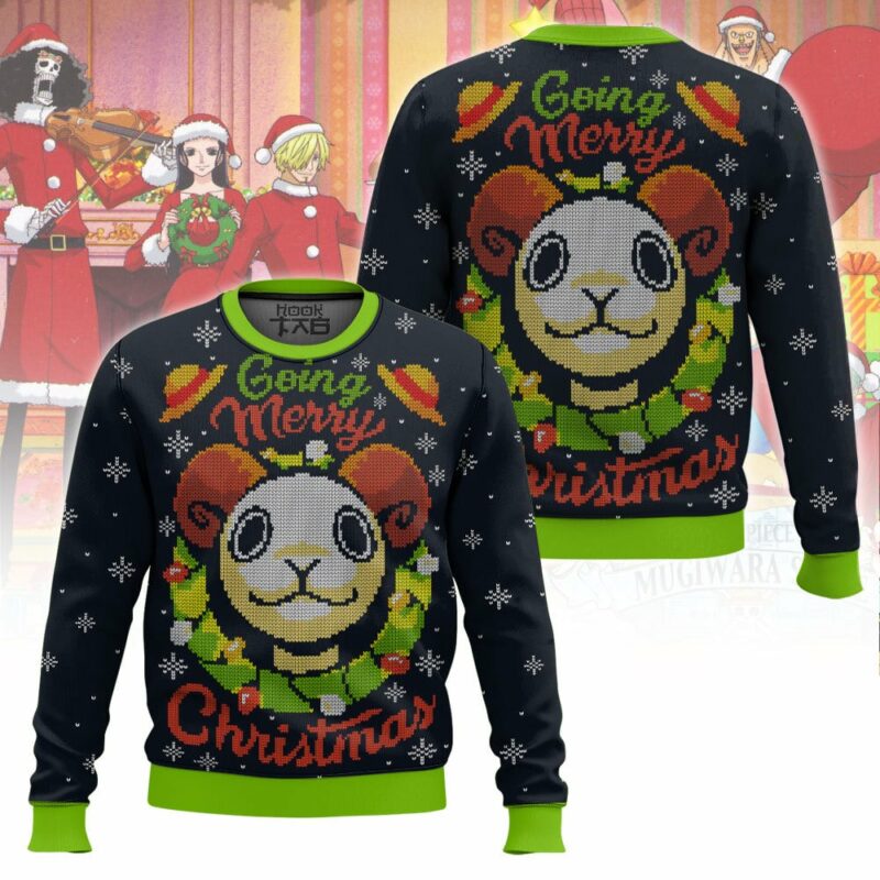 Going Merry Christmas One Piece Ugly Sweater