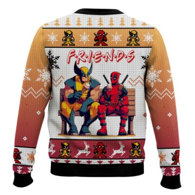 Deadpool And Wolverine Ugly Sweater