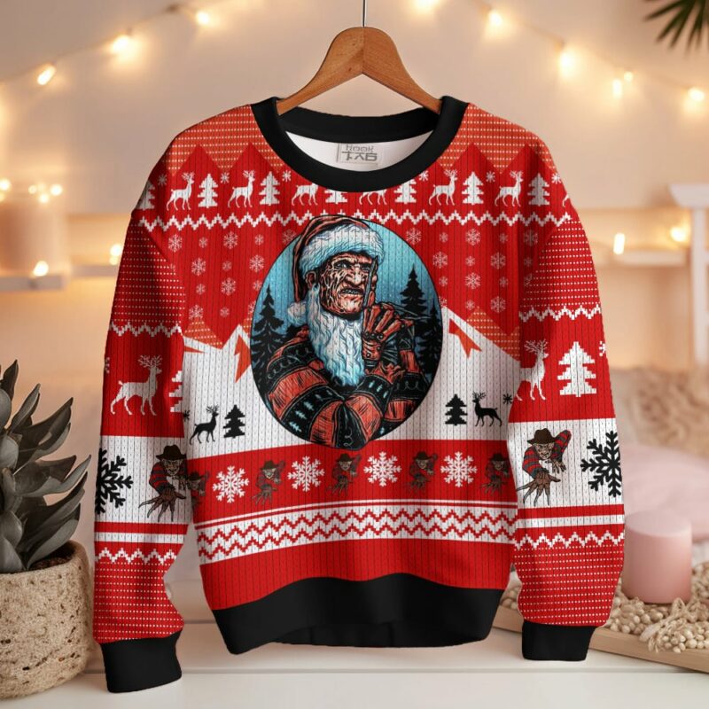 Freddy Krueger – A Nightmare on Elm Street Ugly Sweater