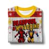 Deadpool And Wolverine Ugly Sweater