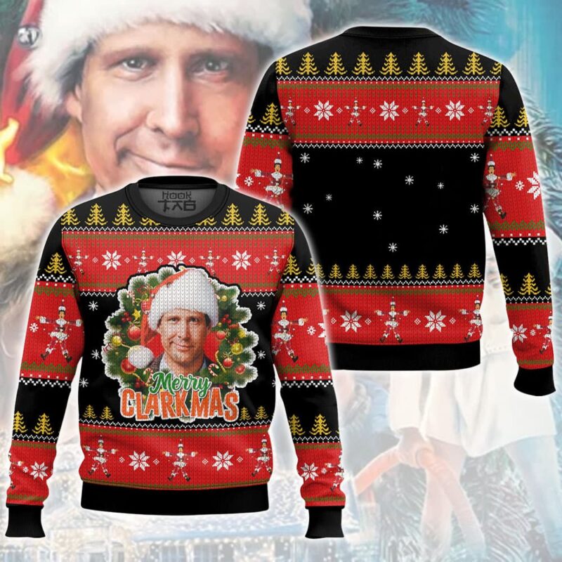 MERRY CLARKMAS Clark Griswold - National Lampoon's Christmas Vacation Ugly Sweater