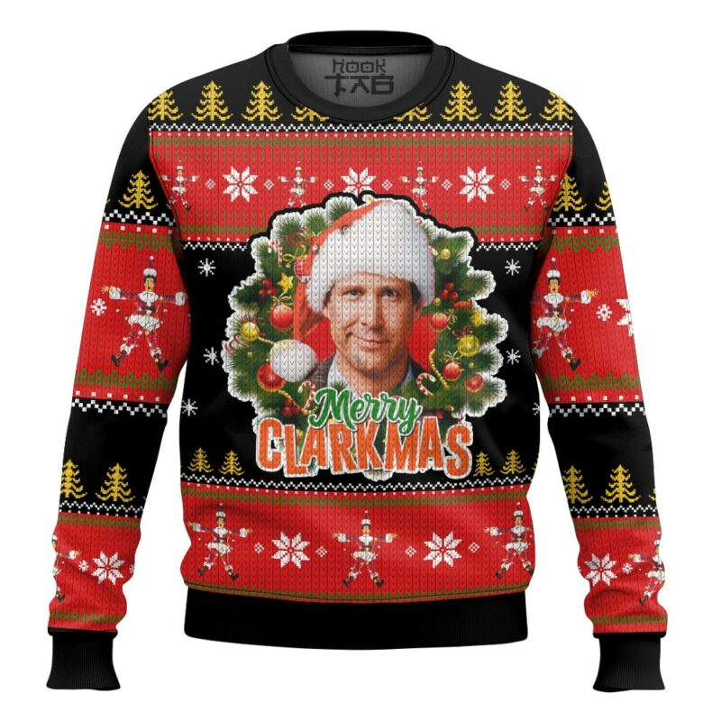 MERRY CLARKMAS Clark Griswold - National Lampoon's Christmas Vacation Ugly Sweater