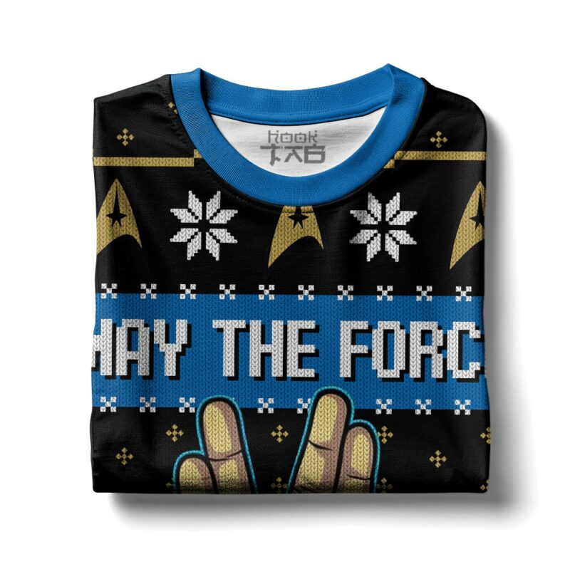 May the Spock Be With You ST Ugly Sweater