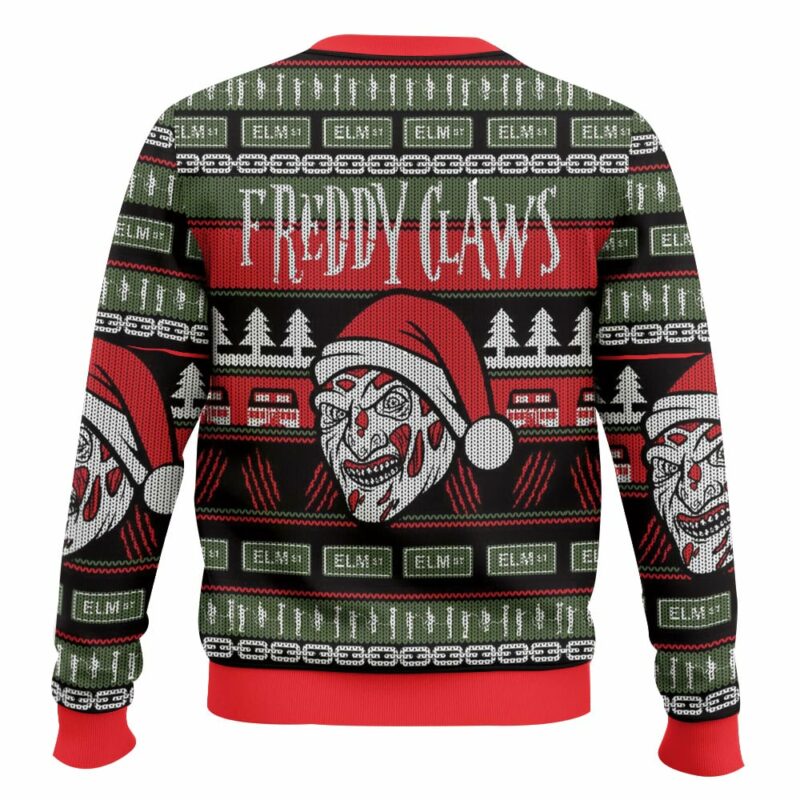 Freddy Claws A Nightmare on Elm Street Ugly Sweater Ugly Sweater