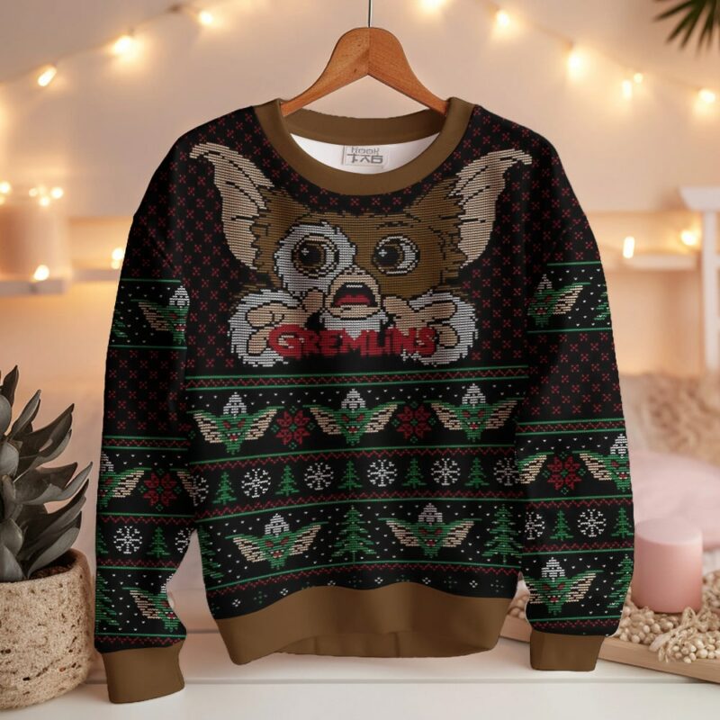 Gizmo Gremlins Ugly Sweater