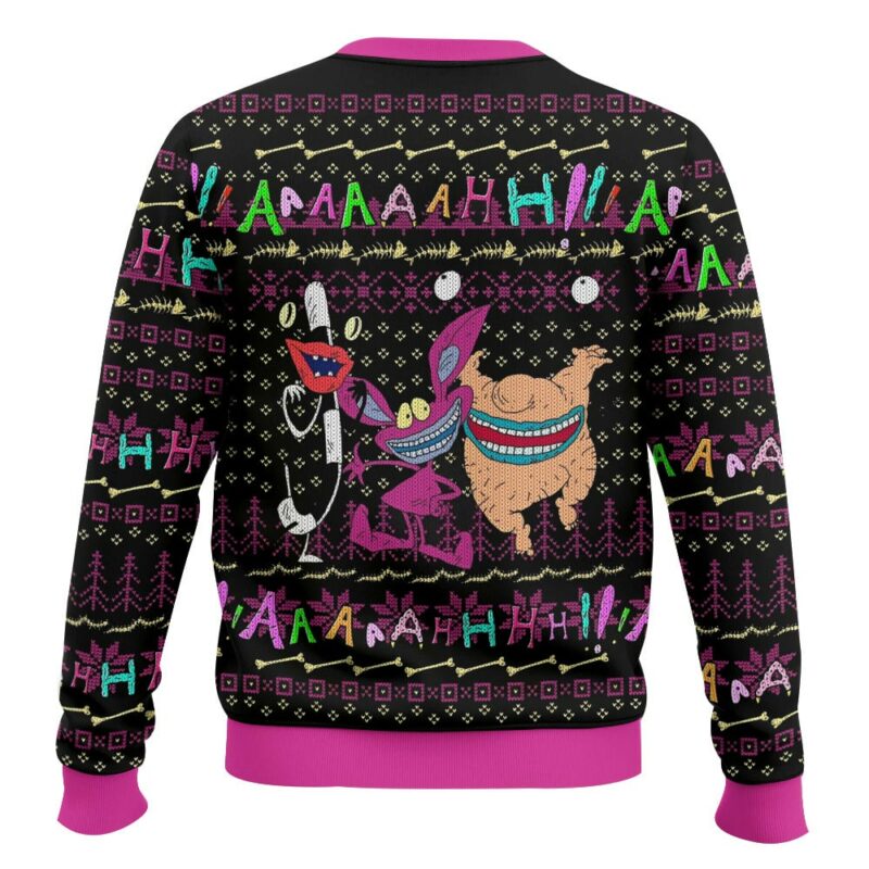 Aaahh!!! Real Monsters Ugly Sweater