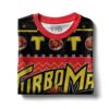 It's Turbo Time! Turbo Man Jingle All the Way Ugly Sweater