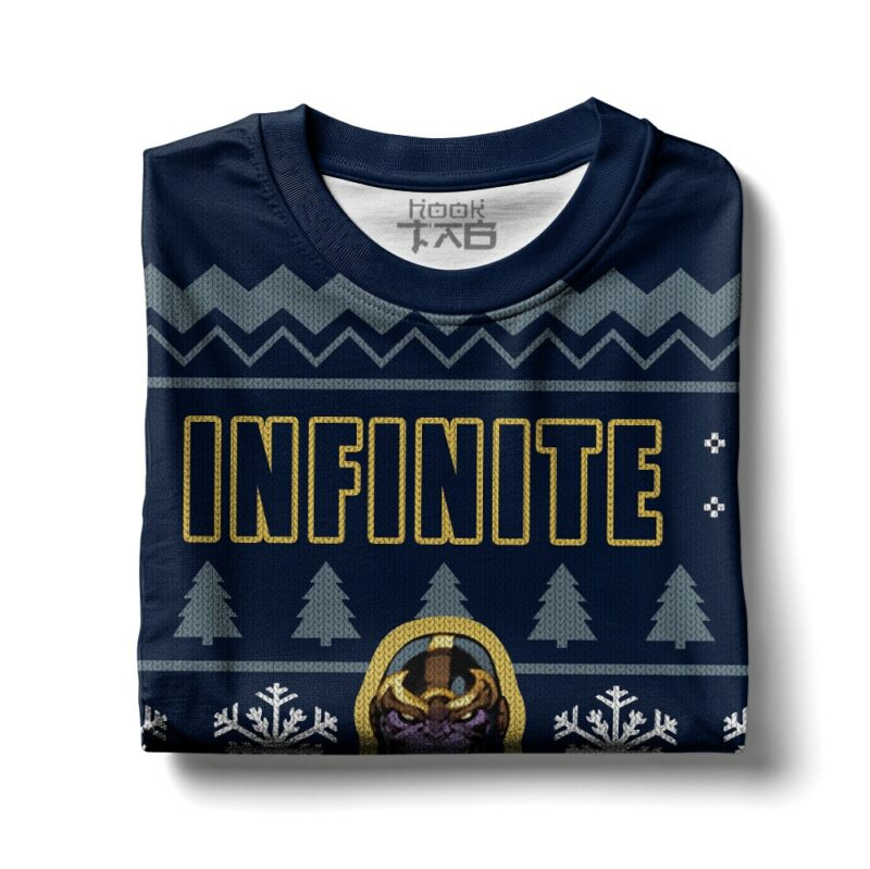 Infinite Christmas Wishes Thanos Ugly Sweater