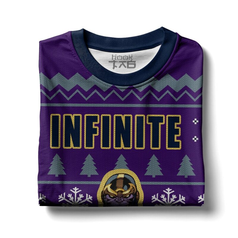 Infinite Christmas Wishes Thanos Ugly Sweater