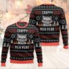 CRAPPY MEH YEAR Ugly Sweater