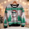 Santa Llama Boss Ugly Sweater