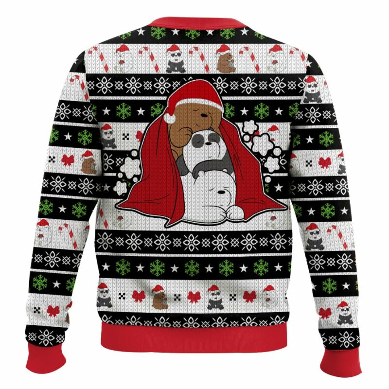 Ice Bear Cartoon Christmas Ugly Sweater