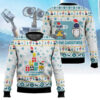 Wall-E Gift Containment in Process Ugly Christmas Sweater