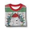 Ice Bear Cartoon Christmas Ugly Sweater