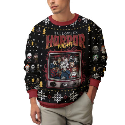 Slasher Collection Halloween Ugly Sweater