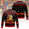 Rick and Morty or Wade and Logan in Deadpool multiverse Ugly Sweater