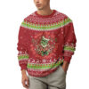 "Wake me up when December Ends" Grinch Ugly Christmas Sweater